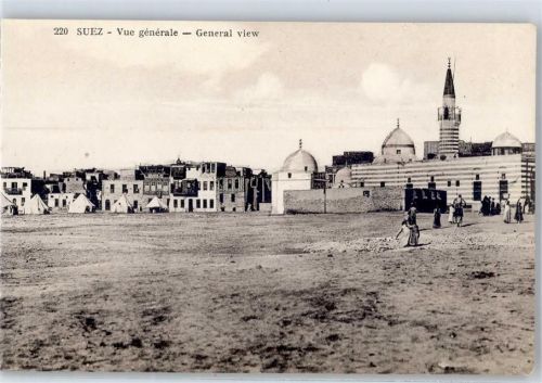 Suez Moschee Zelte