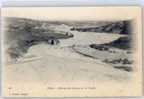 Blida Entree des Gorges de la Chiffa