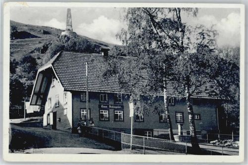 Schönau Schlageter´s Geburtshaus mit Denkmal