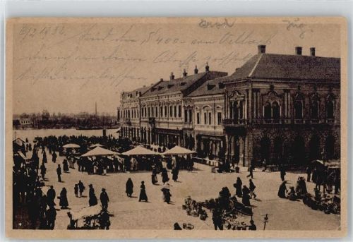 Slavonski Brod Wochenmarkt