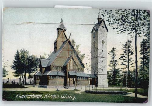 Krummhübel Leporello, Kirche Wang