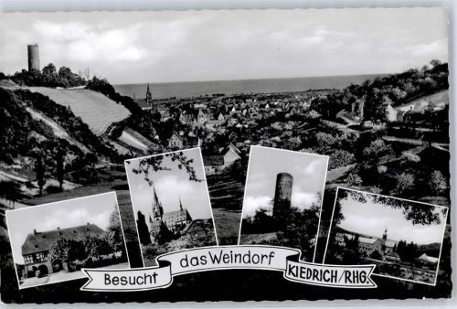 Kiedrich Kath. Kirche St. Valentinus Burg Scharfenstein