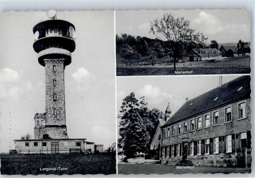 Nottuln 1962 Longinus-Turm Marienhof