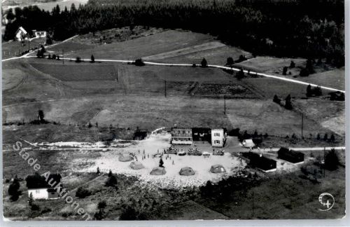 Fichtelberg Zeltlager Fliegeraufnahme Fichtelsee