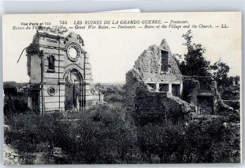 Pontavert Foto-Karte