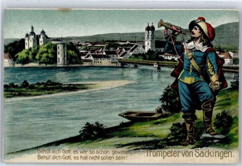 Bad Säckingen Trompeter Spruch