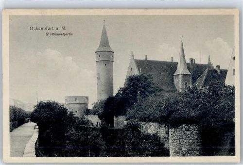 Ochsenfurt Stadtmauerpartie