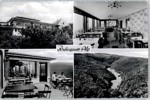 65385 W6220 Presberg , Rheingau - Gasthaus Rheingauer Alp