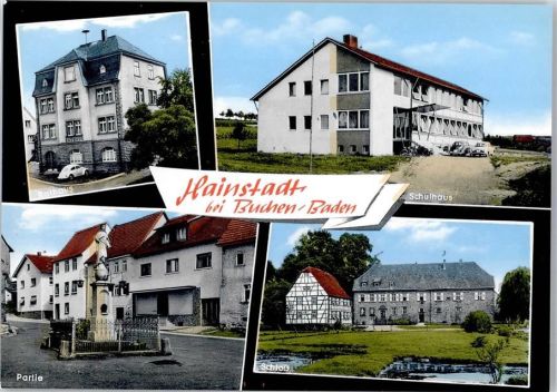 Hainstadt Schloss Rathaus Schule Denkmal