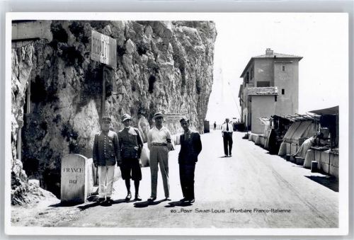 57820 Saint-Louis - Grenze Frankreich-Italien