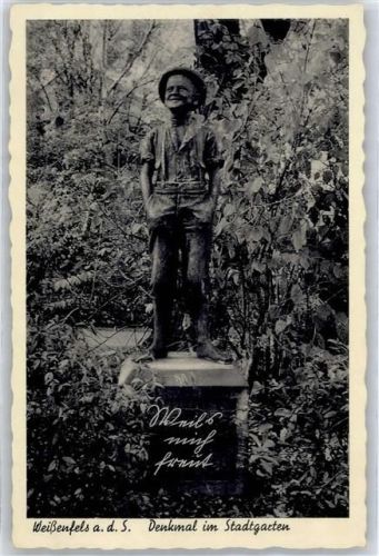 Weißenfels Denkmal , Stadtgarten