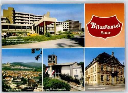 Blieskastel Bliestal-Kurkliniken Rathaus St.Mauritiuskirche