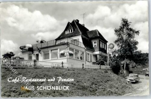 Wippenbach Cafe Pension Haus Schönblick Auto