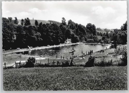 77836 W7587 Schwarzach b Bühl, Baden - Schwimmbad
