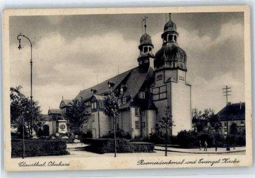 Clausthal-Zellerfeld Evangelische Kirche, Römerdenkmal