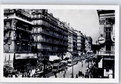 Marseille La Canebiere Straßenbahn