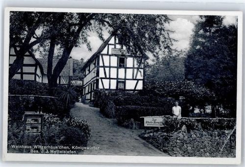 Königswinter Gasthaus Weinhaus Winzerhäuschen