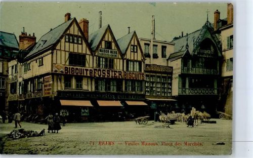 Reims Vieilles Maisons Place des Marches