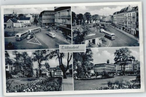 Lüdenscheid Strassenstern Bus Bahnhof