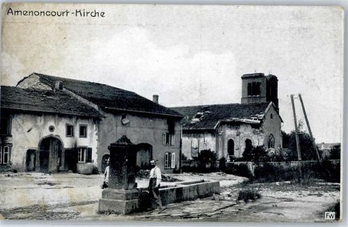54450 Amenoncourt - Kirche WK I