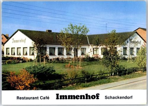 Schackendorf Restaurant Cafe Immenhof