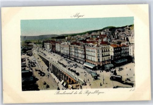 Alger Strassenbahn, Boulevard dela Republique