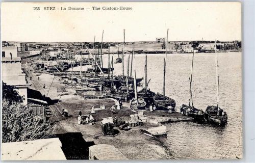Suez Hafen Boote
