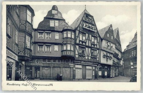 Limburg Kornmarkt Gasthaus Goldener Löwe