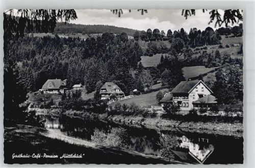 79837 W7822 St. Blasien - Gasthaus Cafe Pension Hüttlebuck Notopfer