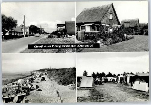 Börgerende Bungalow-Siedlung Strand Zeltplatz