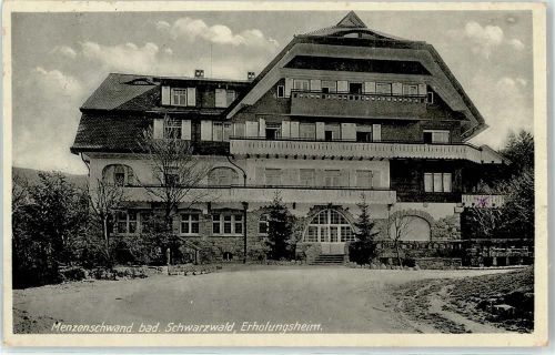 Menzenschwand Erholungsheim