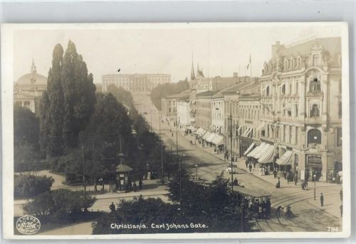 Kopenhagen København - Carl Johans Gate Straßenbahn Christiania