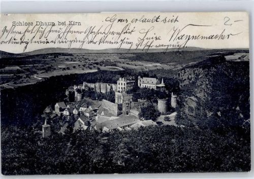 Kirn 1912 Schloss Dhaun