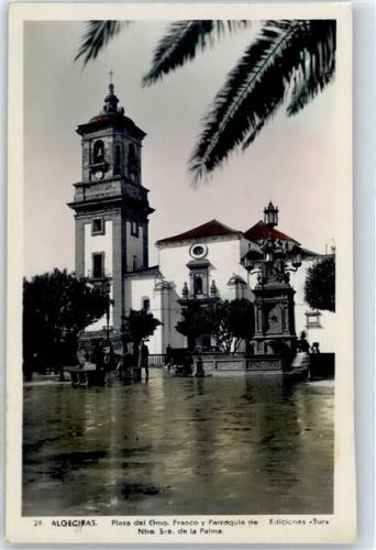 Algeciras Plaza del Gmo Kirche Denkmal