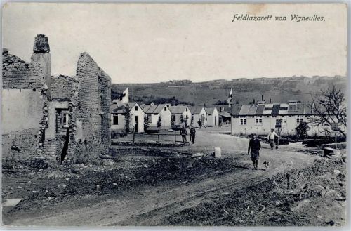 54360 Vigneulles 1915 - Feldlazarett Feldpost WK I 21. Res.-Div.