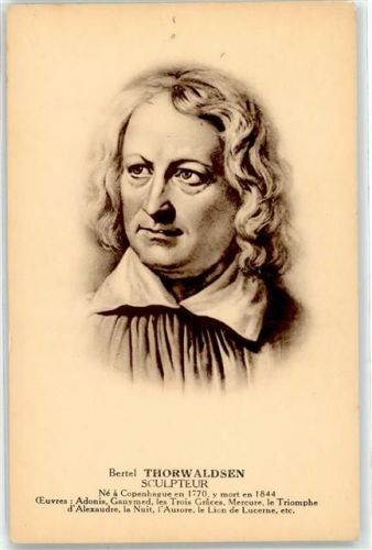 Thorwaldsen, Bertel, Bildhauer
