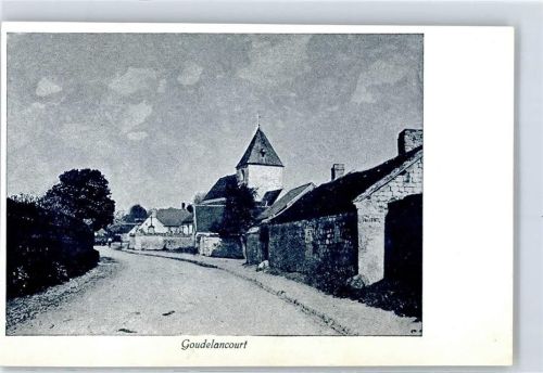 Goudelancourt-les-Berrieux Dorfstrasse