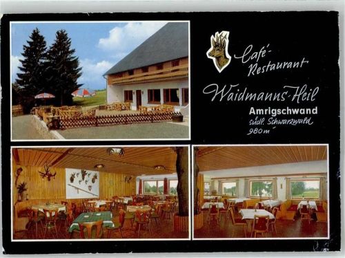 Amrigschwand Cafe Gasthaus Waidmanns Heil