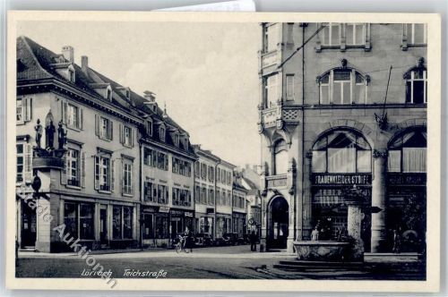79539 W7850 Lörrach - Teichstraße Handlung Frauenkleider Stoffe