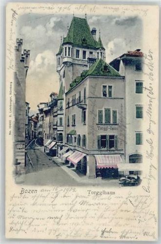 39100 Bozen Bolzano 1902 - Südtirol
