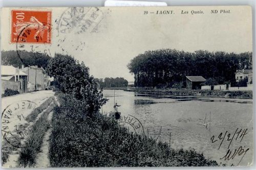 Lagny 1914 Docks