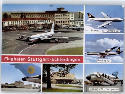 Echterdingen Flugzeug Flughafen Lufthansa Pan American