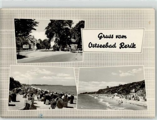 Ostseebad Rerik Strand Straßenansicht