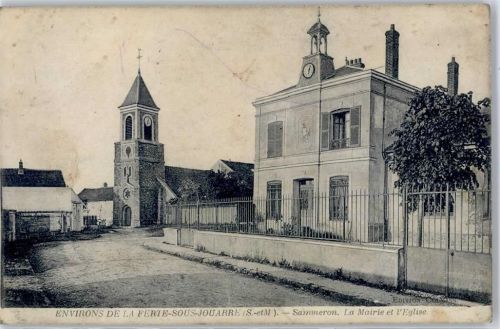 Sammeron La Mairie et L Eglise