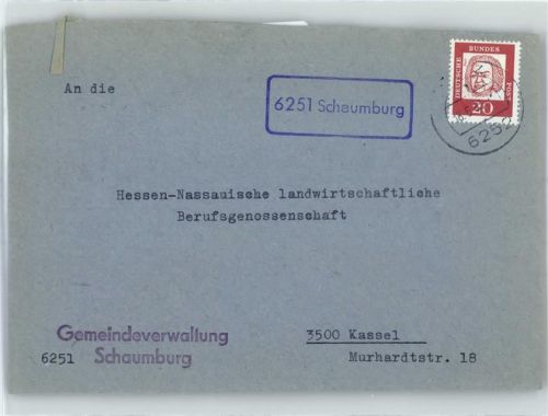 Schaumburg Landpoststempel