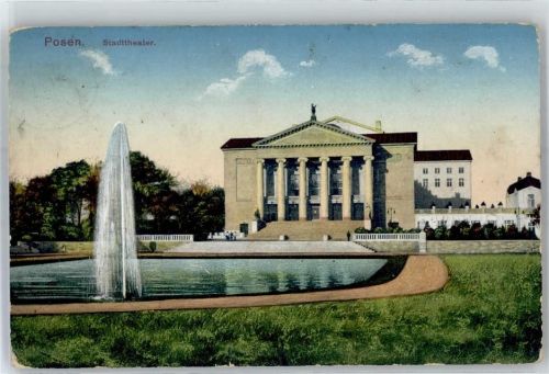 Posen 1914 Stadttheater