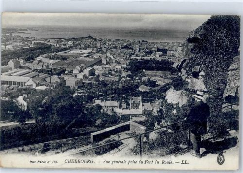 Cherbourg-Octeville Vue generale prise du Fort du Roule