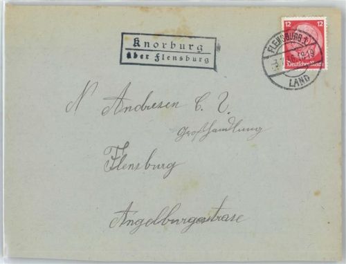 25917 W2262 Knorburg - Landpoststempel