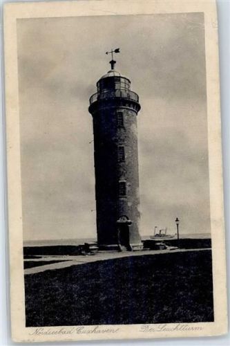 Cuxhaven 1912 Leuchtturm
