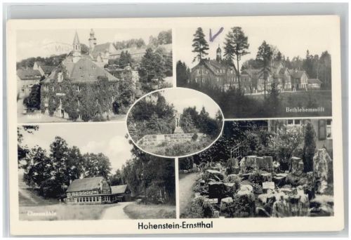 Hohenstein-Ernstthal Markt Bethlehemstift Steingarten